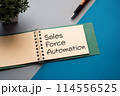 Sales Force Automation という単語が記載されたノートブックがあります。 114556525