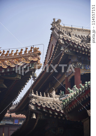 Yonghe Temple of Tibetan Buddhism in Dongcheng District in Beijing, China Yonghe Temple of Tibetan Buddhism in Dongcheng District in Beijing, China 114557151