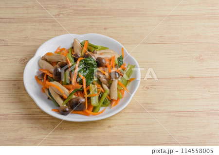 小松菜とシメジのナムル 114558005