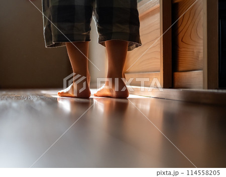 田舎での暮らし：ライフスタイルのイメージカットシリーズ 114558205