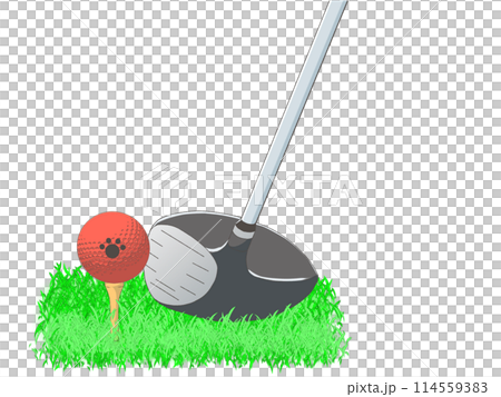 Golf Driver (Red) 114559383