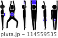 水泳練習道具の使い方 114559535