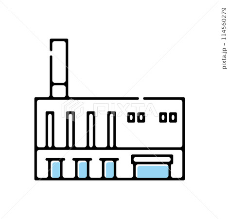 ゴミ処理場　ごみ焼却場 114560279