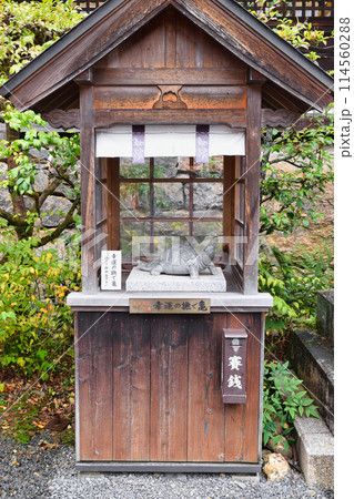 京都　松尾大社　幸運の撫で亀（京都府京都市西京区） 114560288