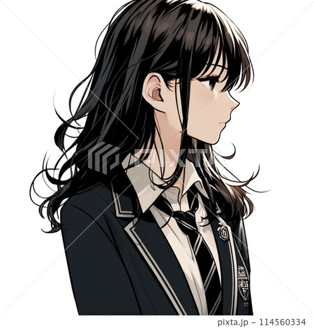 可愛いスーツの女性 114560334