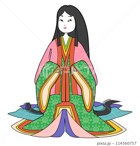 十二単の女性 114560757