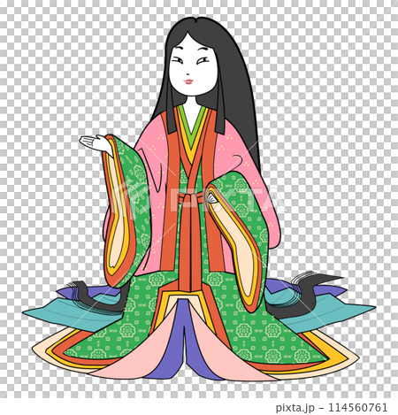 Women in Twelve-Layered Kimono - Information Women in Twelve-Layered Kimono - Information 114560761