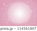 キラキラした光が散りばめられたピンク背景 114561807