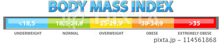 Body Mass Index Chart 114561868