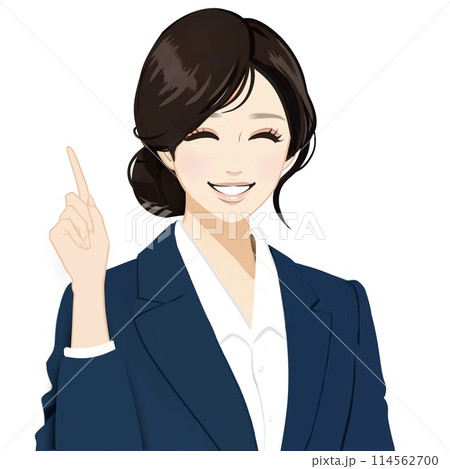 スーツの女性イラスト,ボブ, 案内, 説明, 解説.黒髪, ブレザー, 制服, スーツ, ol, 学 スーツの女性イラスト,ボブ, 案内, 説明, 解説.黒髪, ブレザー, 制服, スーツ, ol, 学 114562700