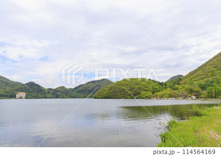 榛名山　榛名富士　榛名湖 114564169