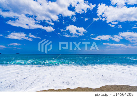海　海岸イメージ　 114564209