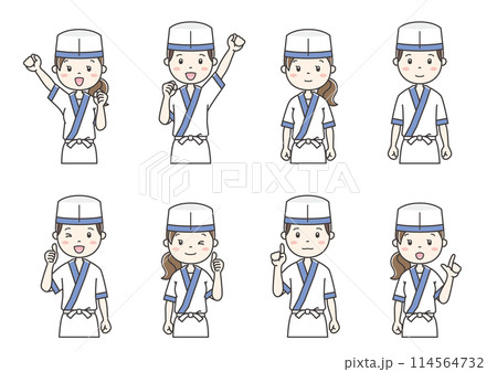 職業別人物イラスト74　Clip art of person by occupation 114564732