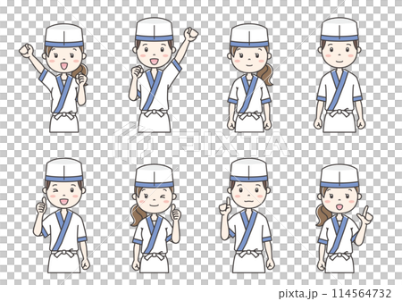 職業別人物イラスト74　Clip art of person by occupation 114564732