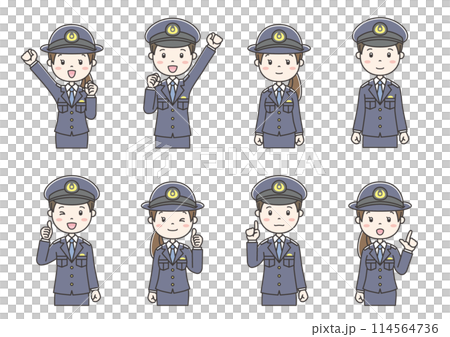 職業別人物イラスト78　Clip art of person by occupation 114564736