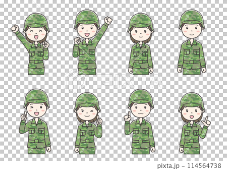 職業別人物イラスト80　Clip art of person by occupation 114564738