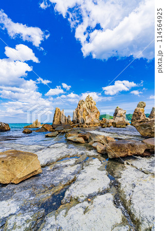 和歌山　橋杭岩　 114564925