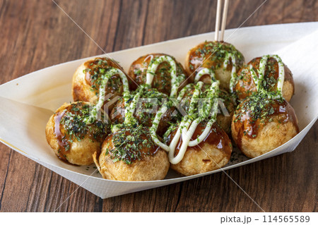 たこ焼き たこ焼き 114565589