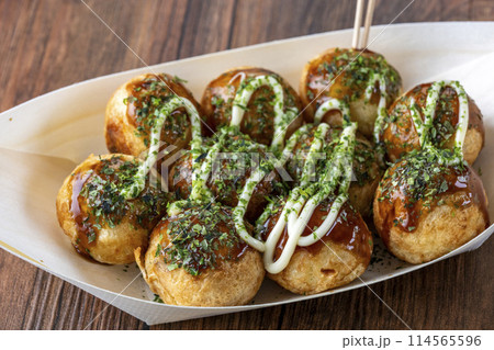 たこ焼き たこ焼き 114565596