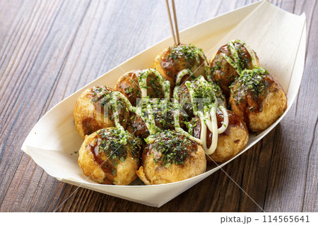 たこ焼き たこ焼き 114565641