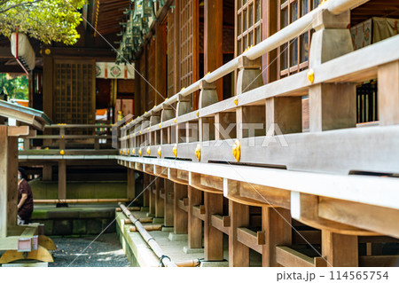 【神奈川県】歴史を感じる平塚八幡宮の御殿 【神奈川県】歴史を感じる平塚八幡宮の御殿 114565754