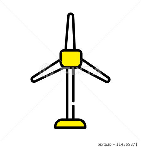 風力発電 風車 風力発電 風車 114565871