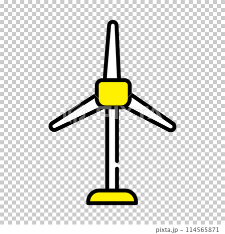 風力発電 風車 風力発電 風車 114565871