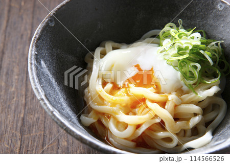 温泉卵のせぶっかけうどん 114566526