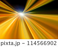 宇宙空間のワープをイメージした背景素材（ワームホール ・ブラックホールのイメージ） 114566902