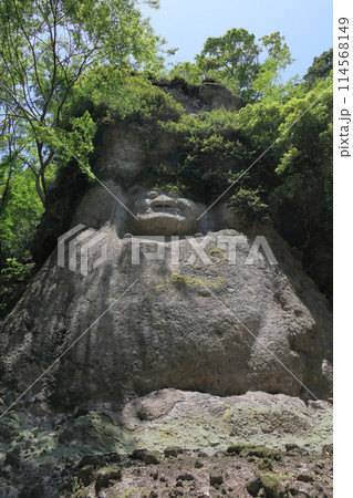 熊野磨崖仏「不動明王像」 114568149