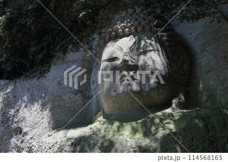 熊野磨崖仏「大日如来像」 熊野磨崖仏「大日如来像」 114568163