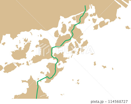 しまなみ海道地図 114568727