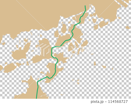 しまなみ海道地図 114568727