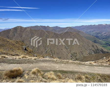 ニュージーランド南島・ワナカにあるロイズピークトラック ニュージーランド南島・ワナカにあるロイズピークトラック 114570103
