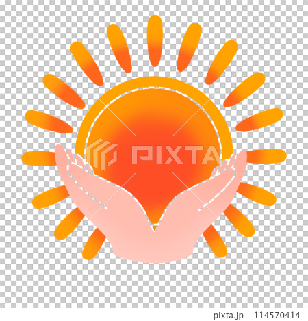 太陽和手 太陽和手 114570414