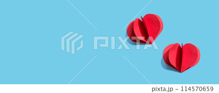 Paper craft hearts Paper craft hearts 114570659