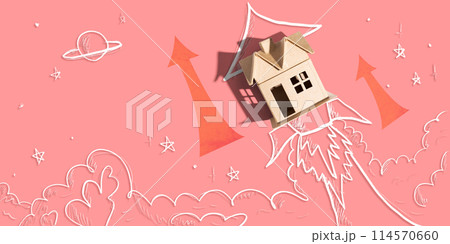 Housing price rising up like a rocket 114570660