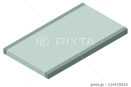 住宅リフォーム、畳、アイソメトリックイラスト 114570810