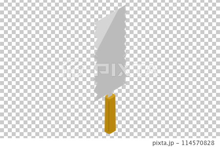 Tool double-edged saw, isometric illustration Tool double-edged saw, isometric illustration 114570828