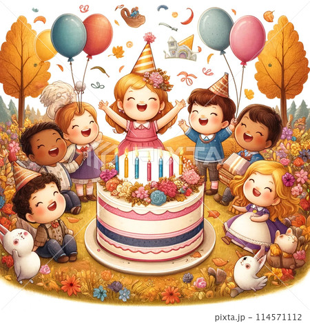 8月の誕生日のお祝い 114571112