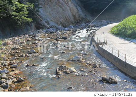 土湯温泉（荒川大橋と土湯こけし） 114571122