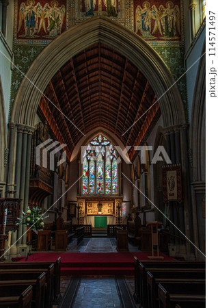 イギリスの郊外のボックスヒルの田舎のところにある風景 イギリスの郊外のボックスヒルの田舎のところにある風景 114571497