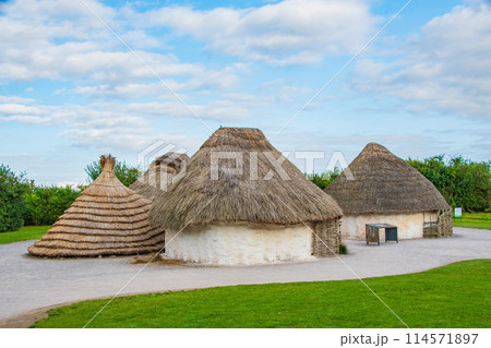 イギリスのサルスベリーの街の風景 イギリスのサルスベリーの街の風景 114571897