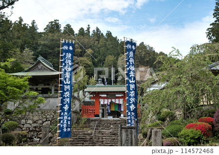 阿彌陀寺(参道・熊野大鳥居門・ひとつ鐘)　【和歌山県那智勝浦町】 114572468