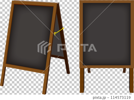 Easel and cute easel frame 114573119