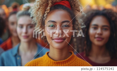 International Women's Day Depict women in different areas of life, reflecting their strength, determination, and self-expression International Women's Day Depict women in different areas of life, reflecting their strength, determination, and self-expression 114575141