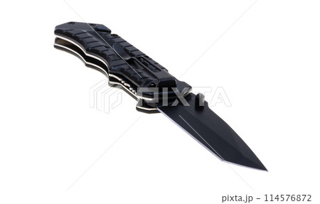folding knife isolated 114576872