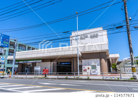 日本の横浜都市景観 横浜市営地下鉄 立場駅などを望む　 114577671