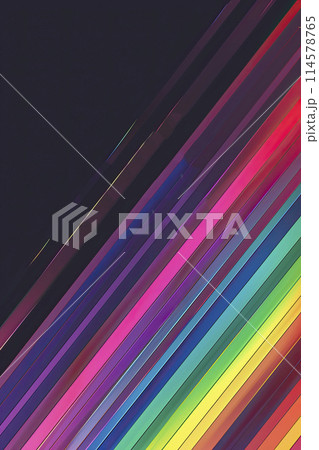 Pride Gradient Background with copyspace for text. Ai generative 114578765