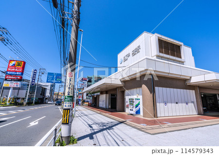 日本の横浜都市景観 横浜市営地下鉄 立場駅などを望む　 114579343
